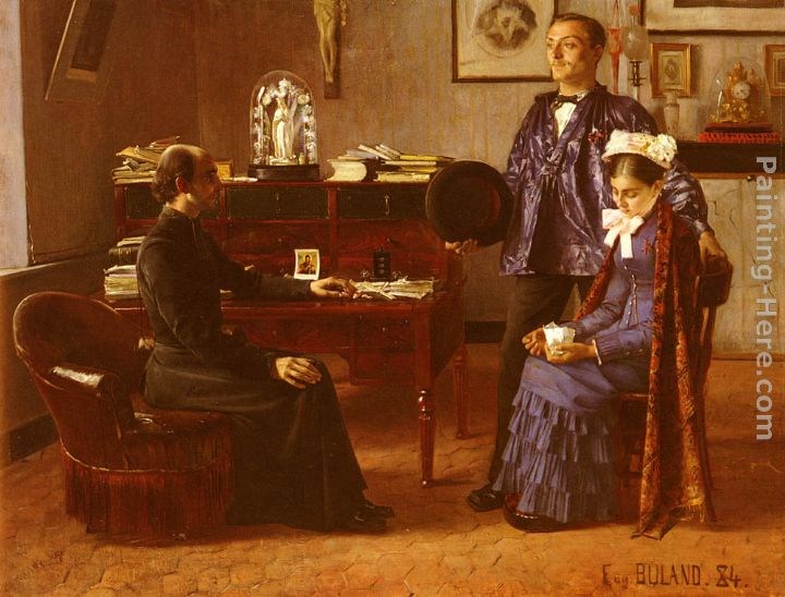 Jean-Eugene Buland Le Lendemain De La Nuit De Noces